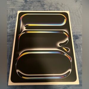 iPad Pro  13 - inch  (M4) Wi-Fi+Cellular 256GB Space Black with standard Glass.